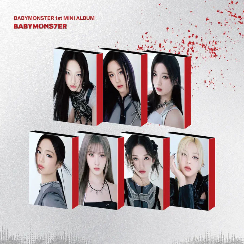 BABYMONSTER - 1st Mini Album -BABYMONS7ER (YG Tag Ver)