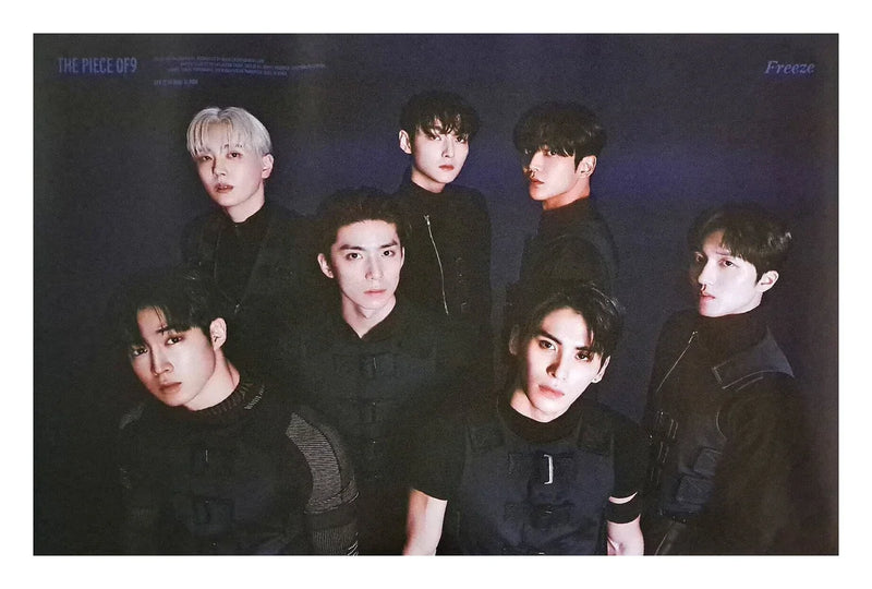 SF9 The Piece OF9 Official Poster -  Freeze