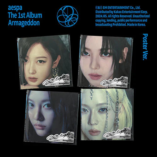 aespa - 1st Album - Armageddon (Poster Ver)