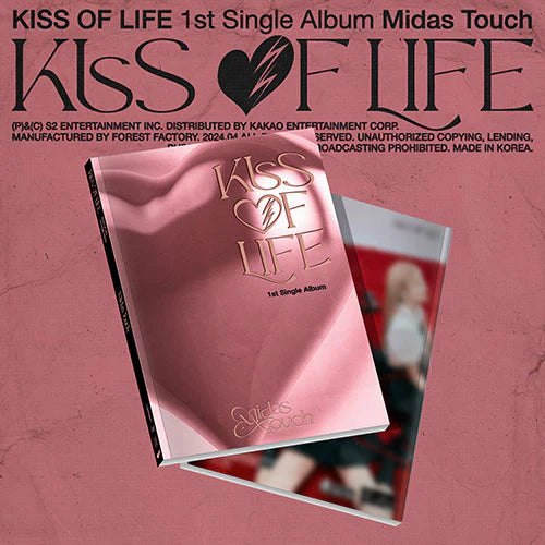 KISS OF LIFE - 2nd Single - Midas Touch