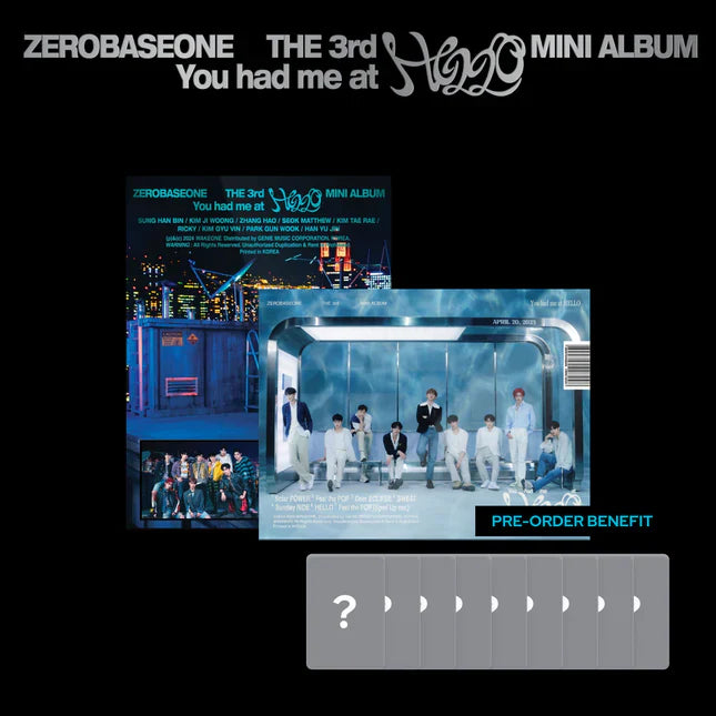 ZeroBaseOne- 3rd Mini Album - You Had Me At Hello