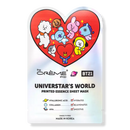 BT21 Universtar's World Printed Essence Sheet Mask
