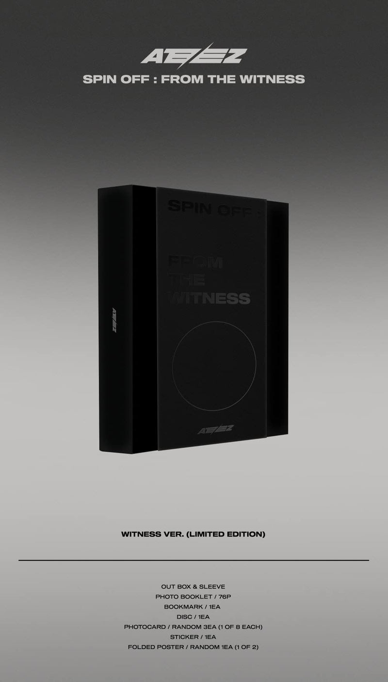 ATEEZ - 1st Single Album - Spin Off: From The Witness (Witness Ver)