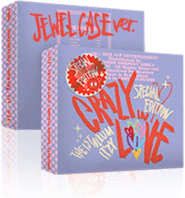 ITZY - 1st Full Album - Crazy in Love SPECIAL EDITION (Jewel Case Ver.)