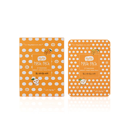 Qyo Qyo - Tangerine Bright+Moist MASK PACK (10pcs)