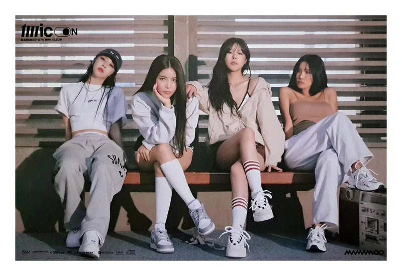 Mamamoo - Official Poster - Mic On  (Photo Concept 3 )