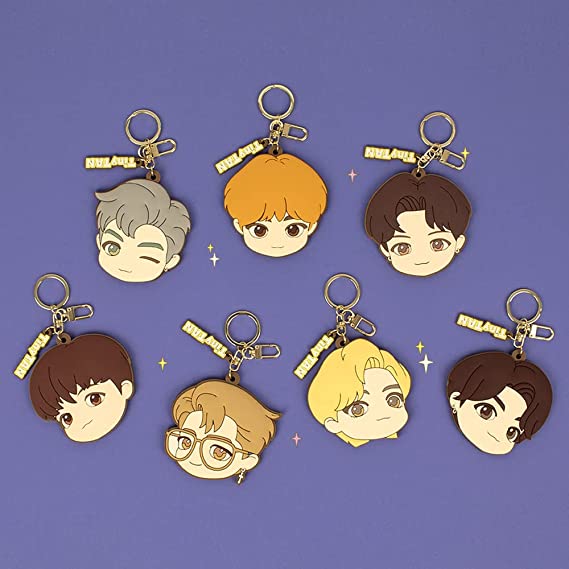 TinyTAN Mirror Keychain