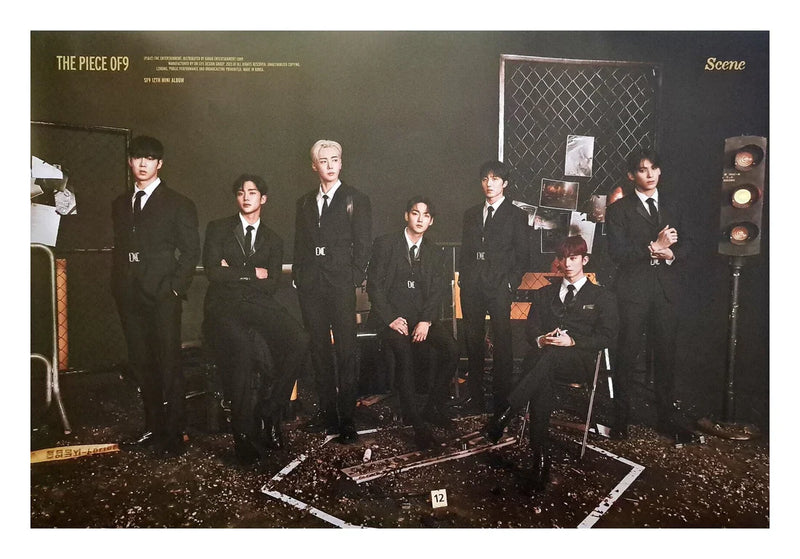 SF9 The Piece OF9 Official Poster -  Scene