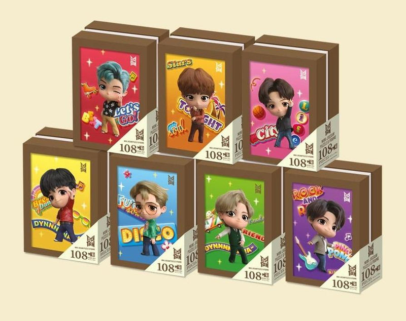 TinyTAN Offical DYNAMITE Mini Jigsaw Puzzle