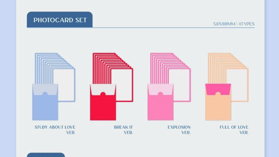 Pre-Order Benefit PC - Twice Formula of Love