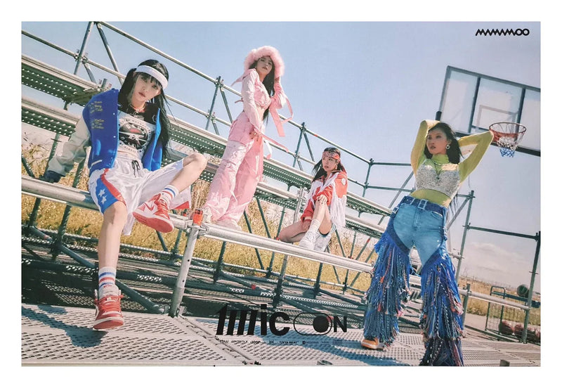 Mamamoo - Official Poster - Mic On  (Photo Concept 4 )