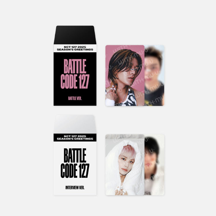 [PRE-ORDER] NCT 127 - Random Trading Card Set [2025 SM ARTIST Season's Greetings Official MD]