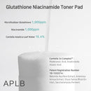 Glutathione Niacinamide Toner Pad 3.38 FL.OZ