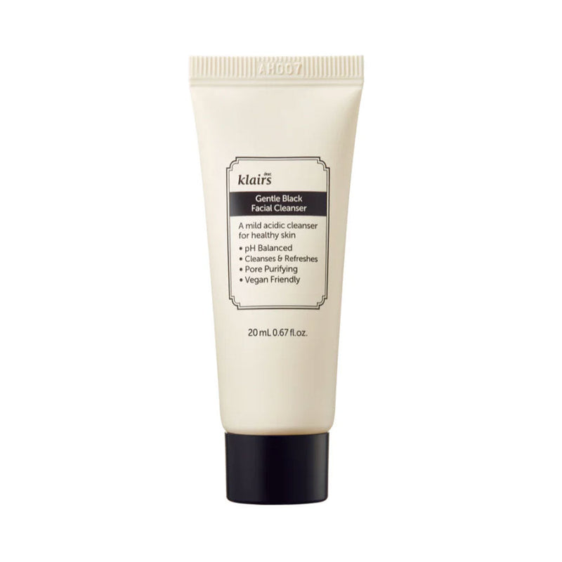 Gentle Black Facial Cleanser 20ml