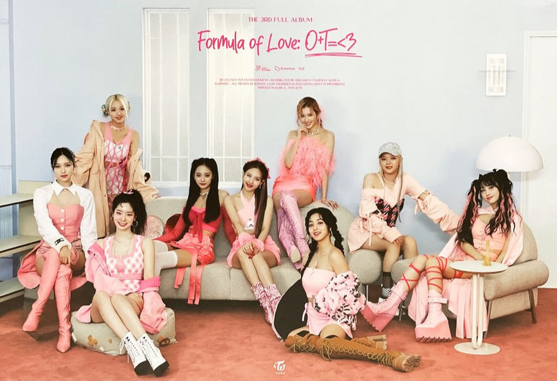 TWICE - Official Poster - Formula of Love (Ver. 4 -