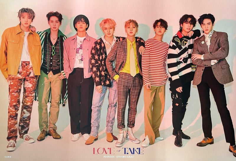 PENTAGON - Official Poster - Love or Take (Ver. 3 -