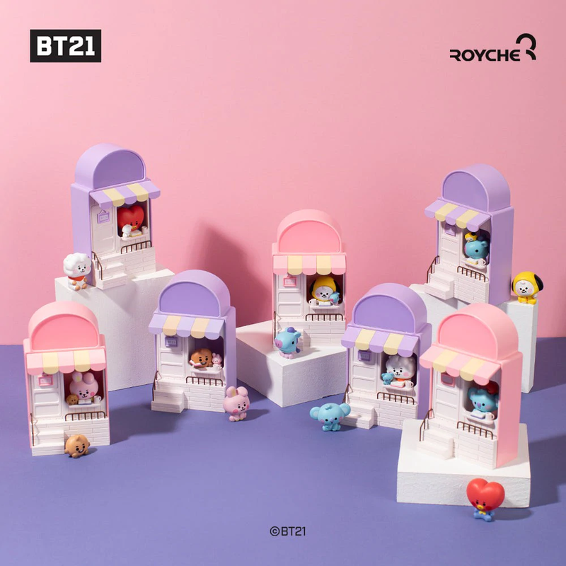 BT21 CAFE CLOCK