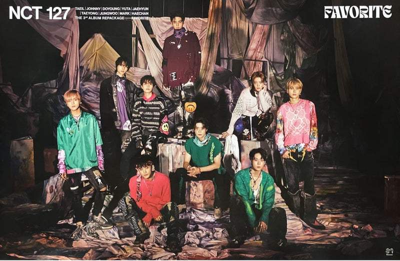 NCT 127 - Official Poster - Favorite (Ver. 2 -