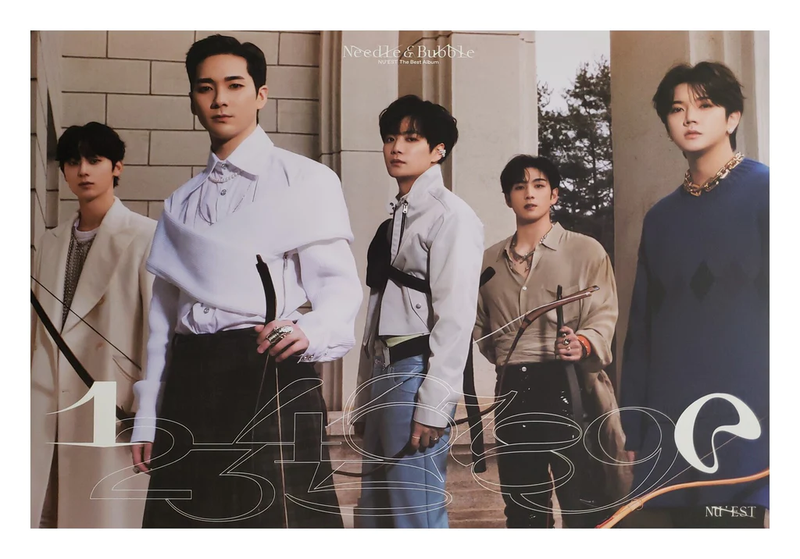 NU'EST - Official Poster - Needle & Bubble (Group -