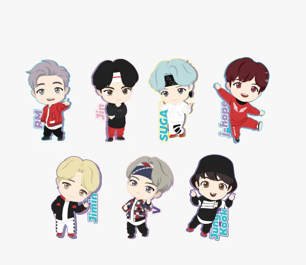 TinyTAN Official Soft Mascot Magnet