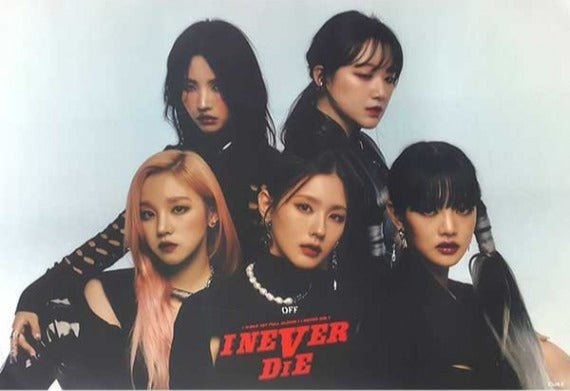 (G)I-DLE  - Official Poster - I NEVER DIE (Ver. 3 -