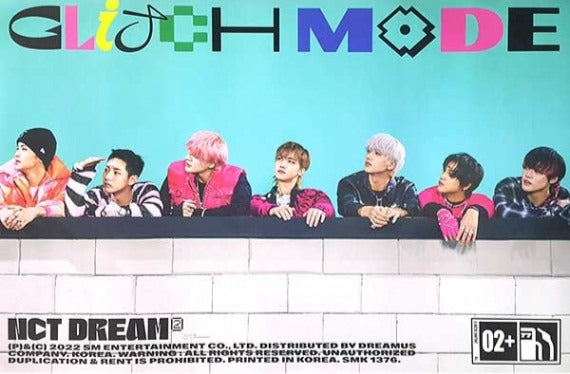NCT DREAM - Official Poster - Glitch Mode (Ver. 3 -