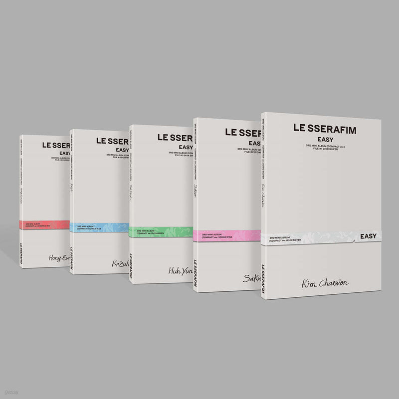 LE SSERAFIM - 3rd Mini Album - EASY [COMPACT Ver.]