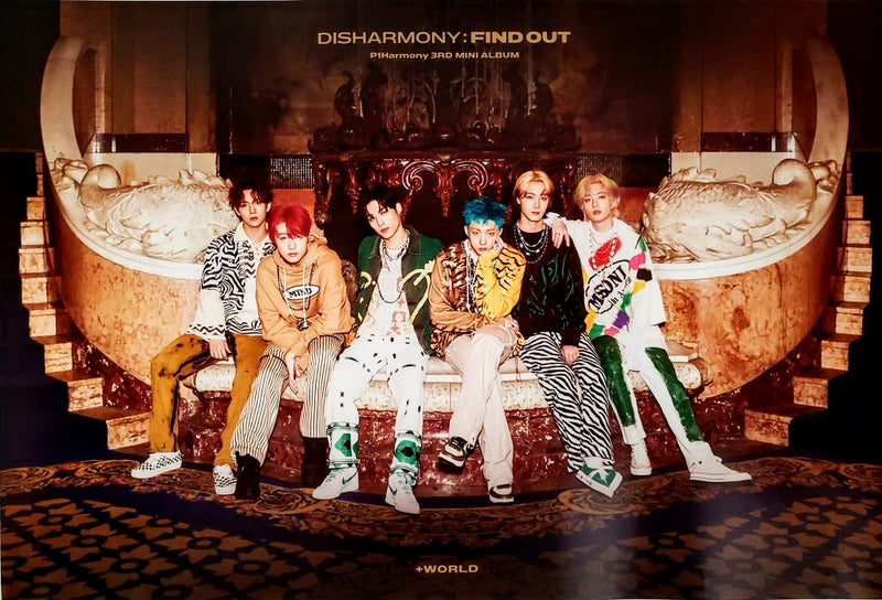 P1HARMONY - Official Poster - DISHARMONY: Find Out (Ver. 2 -