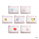 BT21 Minini Cherry Blossom Flat Pouch