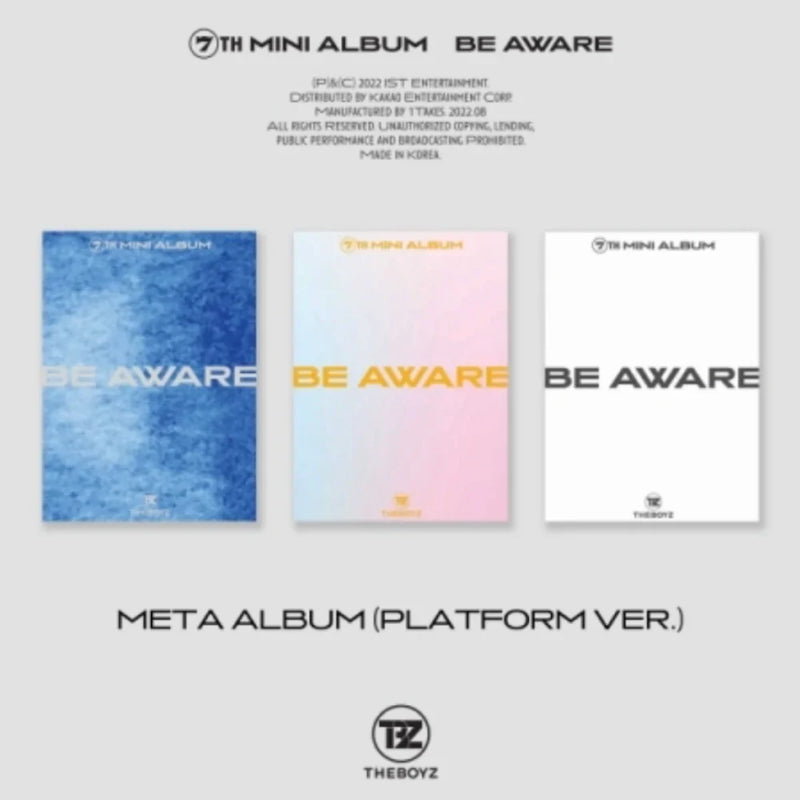 The Boyz - 7th Mini Album - Be Aware (Platform Ver)