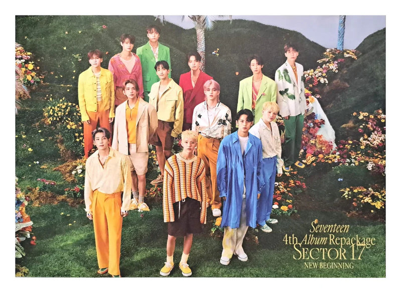 SEVENTEEN - Official Poster - Sector 17 (New Beginnings Ver.)