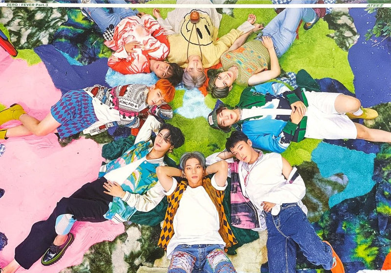 ATEEZ - Official Poster - ZERO : FEVER Part.3 (Ver. 3 -