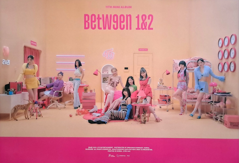 TWICE - Official Poster - Between 1&2 (Archive Version)