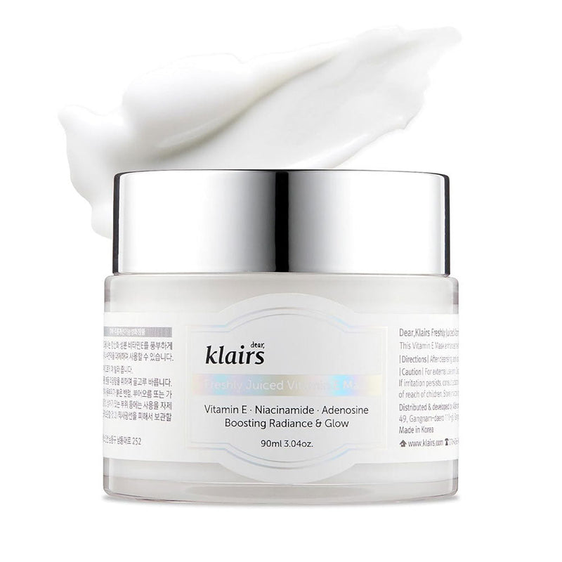 Freshly Juiced Vitamin E Mask, Moisturizer, Sleeping Mask 90ml, 3.04oz