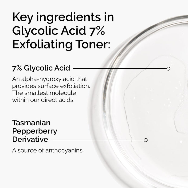 Glycolic Acid 7% Exfoliating Toner 3.4 Fl Oz
