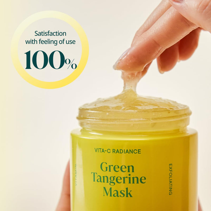 GREEN TANGERINE VITA C WASH OFF MASK 110g, 3.88 fl.oz