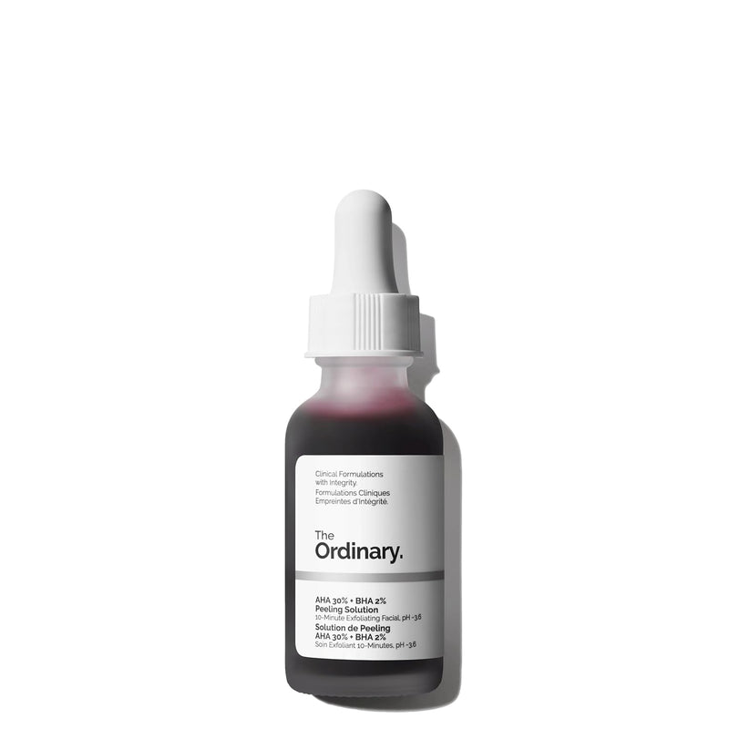 AHA 30% + BHA 2% Peeling Solution, Advanced Exfoliating Peel for Brighter Skin