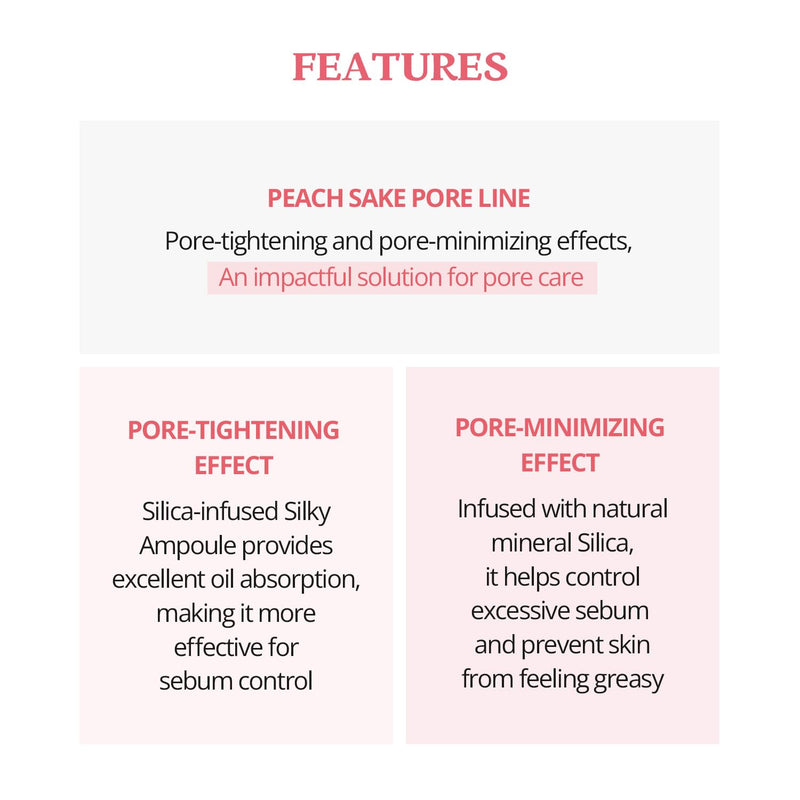 Peach Sake Pore Serum 55ml