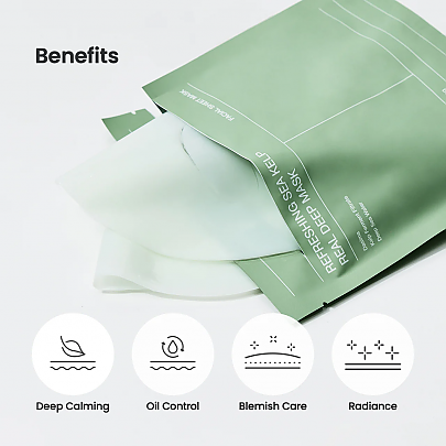 Refreshing Sea Kelp Real Deep Mask (4ea)