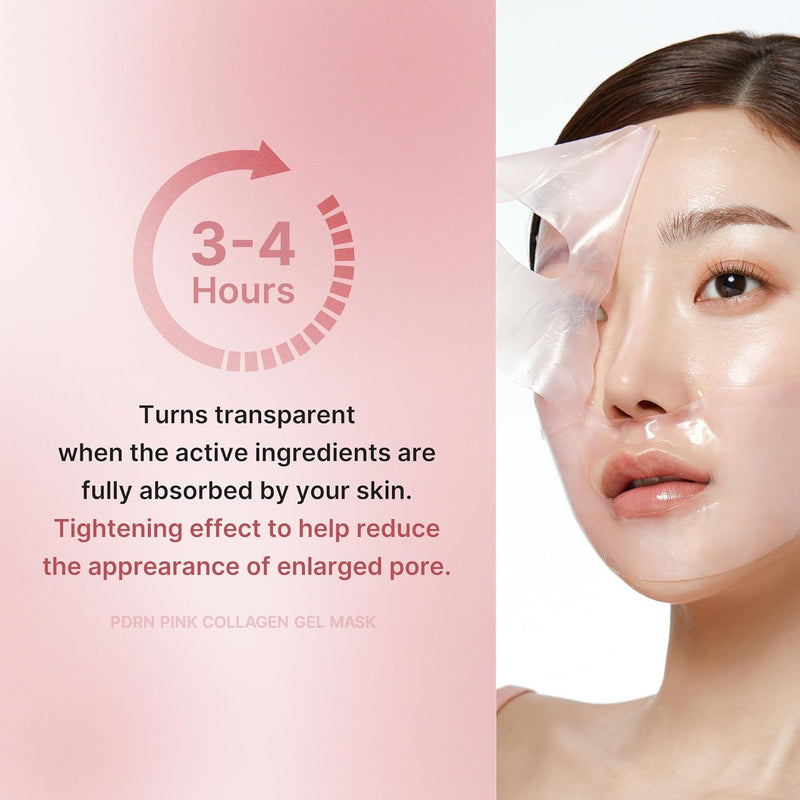 Salmon DNA PDRN pink collagen jelly gel mask 28g, 1pack