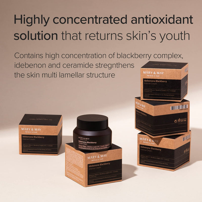 Idebenone + Blackberry Intensive Care Cream 2.46oz
