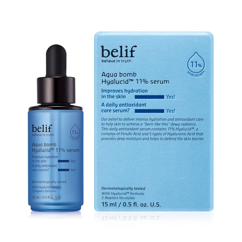 Aqua Bomb Hydrating Hyalucid¢â 11% Serum 0.5fl.oz