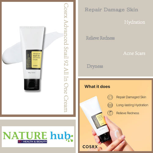 Snail Mucin 92% All In One Cream Moisturizer 100g / 3.52 fl. oz.