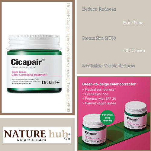 Cicapair Tiger Grass Color Correcting Treatment 50ml