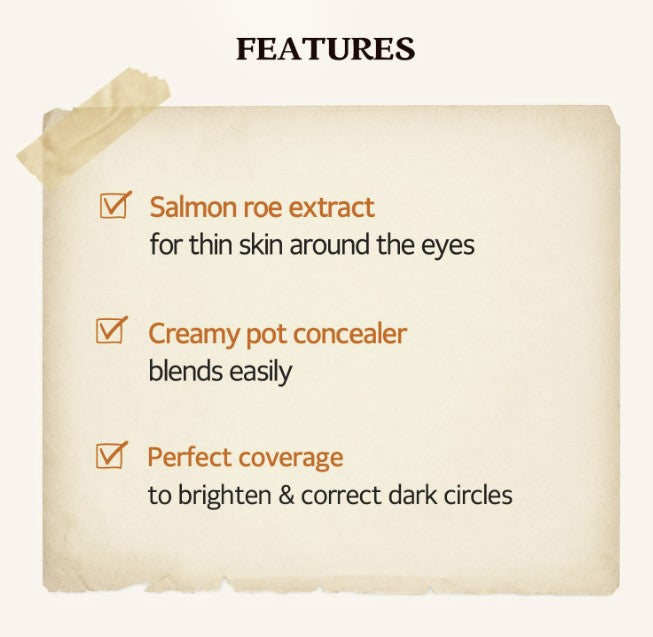 Salmon Darkcircle Concealer Cream