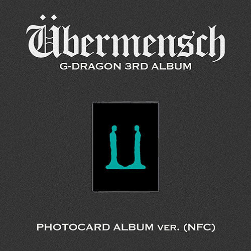G-DRAGON 3RD ALBUM [ Übermensch ] PHOTOCARD ALBUM VER. (NFC)