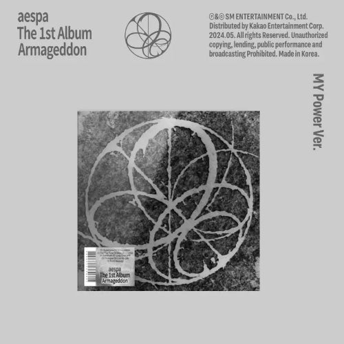 aespa - Armageddon [1st Album - MY Power Ver.]