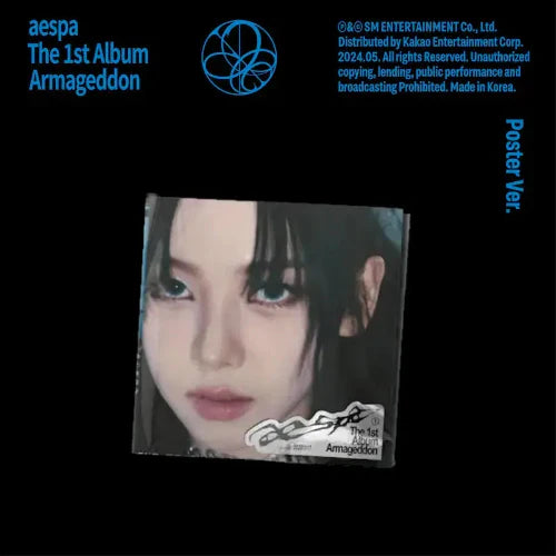 aespa - Armageddon [1st Album - Poster Ver.]