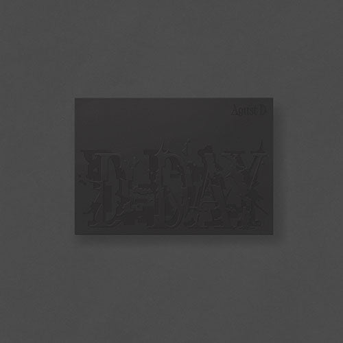 Agust D - D-DAY [1st Album - Weverse Ver.]