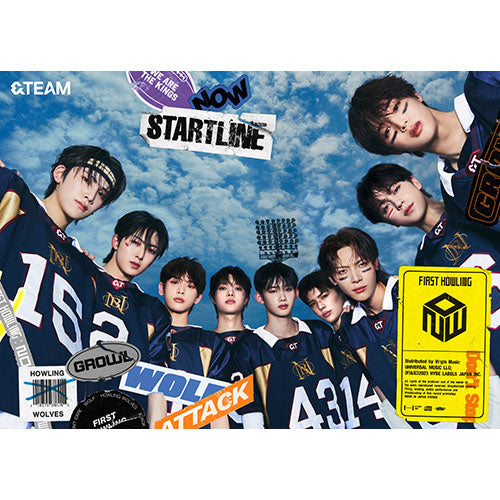 &TEAM - First Howling : NOW [1st Album - Limited Edition B]